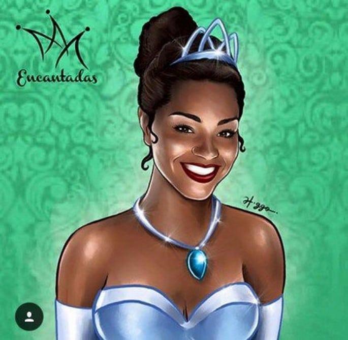 Ilustrador cria princesas da Disney com rostos de artistas brasileiras (10)