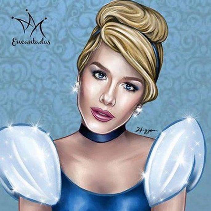 Ilustrador cria princesas da Disney com rostos de artistas brasileiras (12)